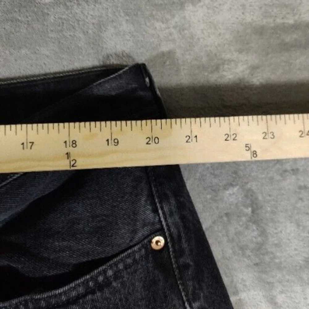 Levis Jeans Mens 40x29 Black 501‎ Original Fit Button Fly Black Wash